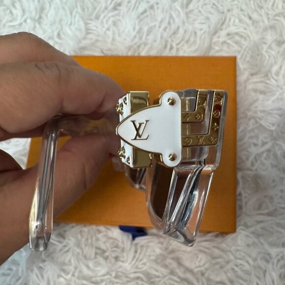 LOUIS VUITTON Acetate 1.1 Millionaires Sunglasses Transparent Yellow Ombre Lense - Picture 6 of 11